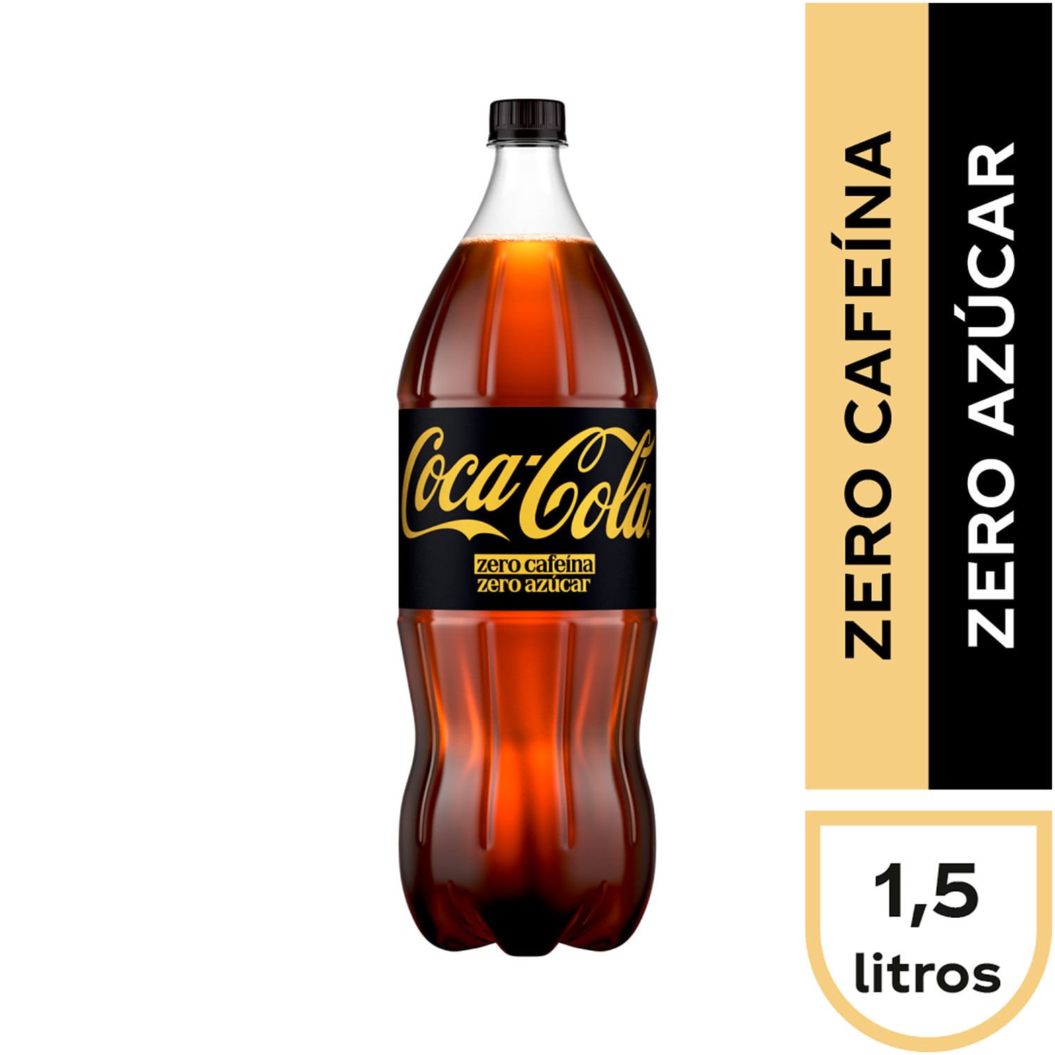 Bebida Coca-Cola Zero Cafeína Zero Azúcar 1.5 L - Image 2