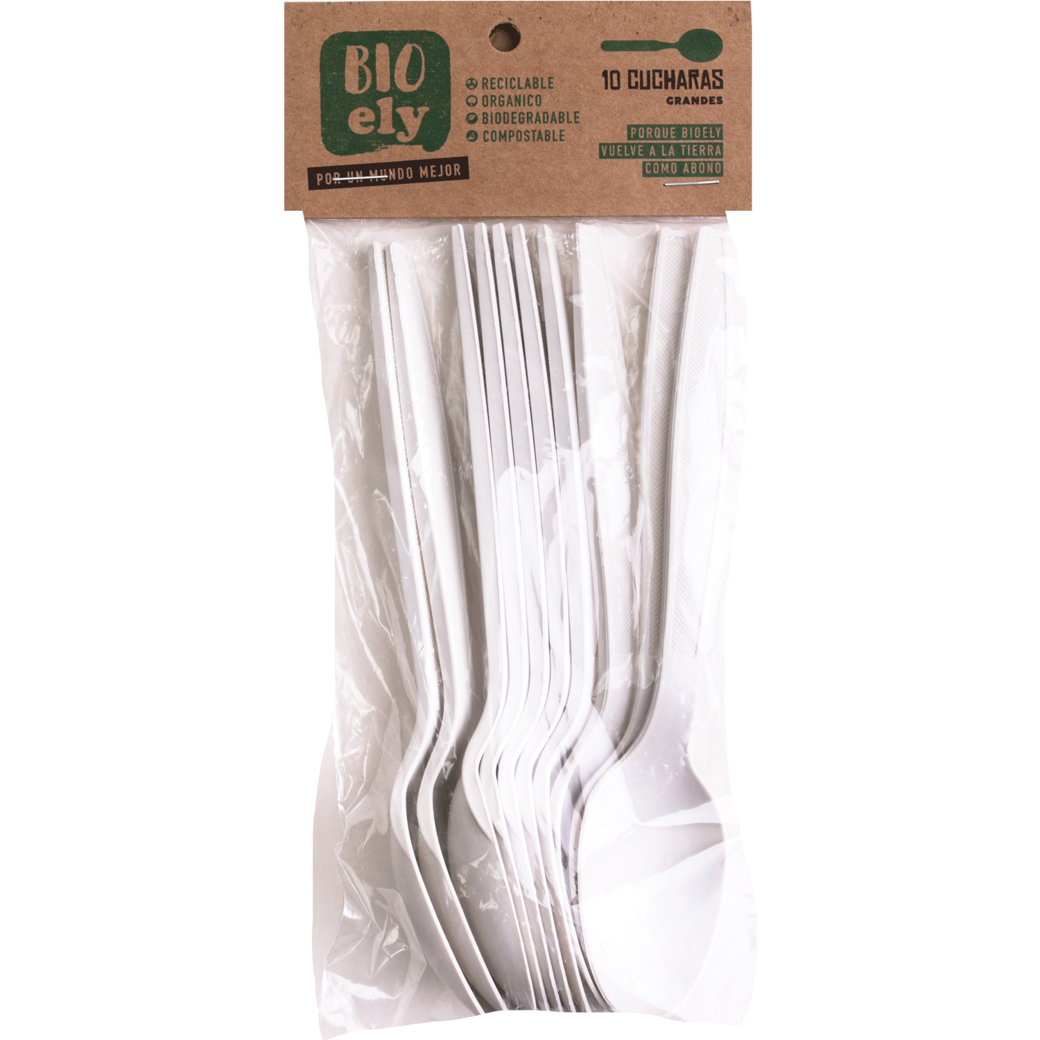 Cucharas Bioely 10 un.