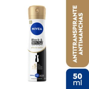 Desodorante Spray Nivea Black & White Toque Seda 150 ml