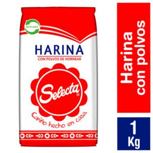 Harina Selecta con Polvos de Hornear 1 kg