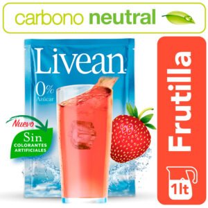 Jugo en Polvo Livean Frutilla 7 g