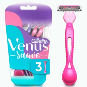 Máquina de Afeitar Venus Suave 3 un.