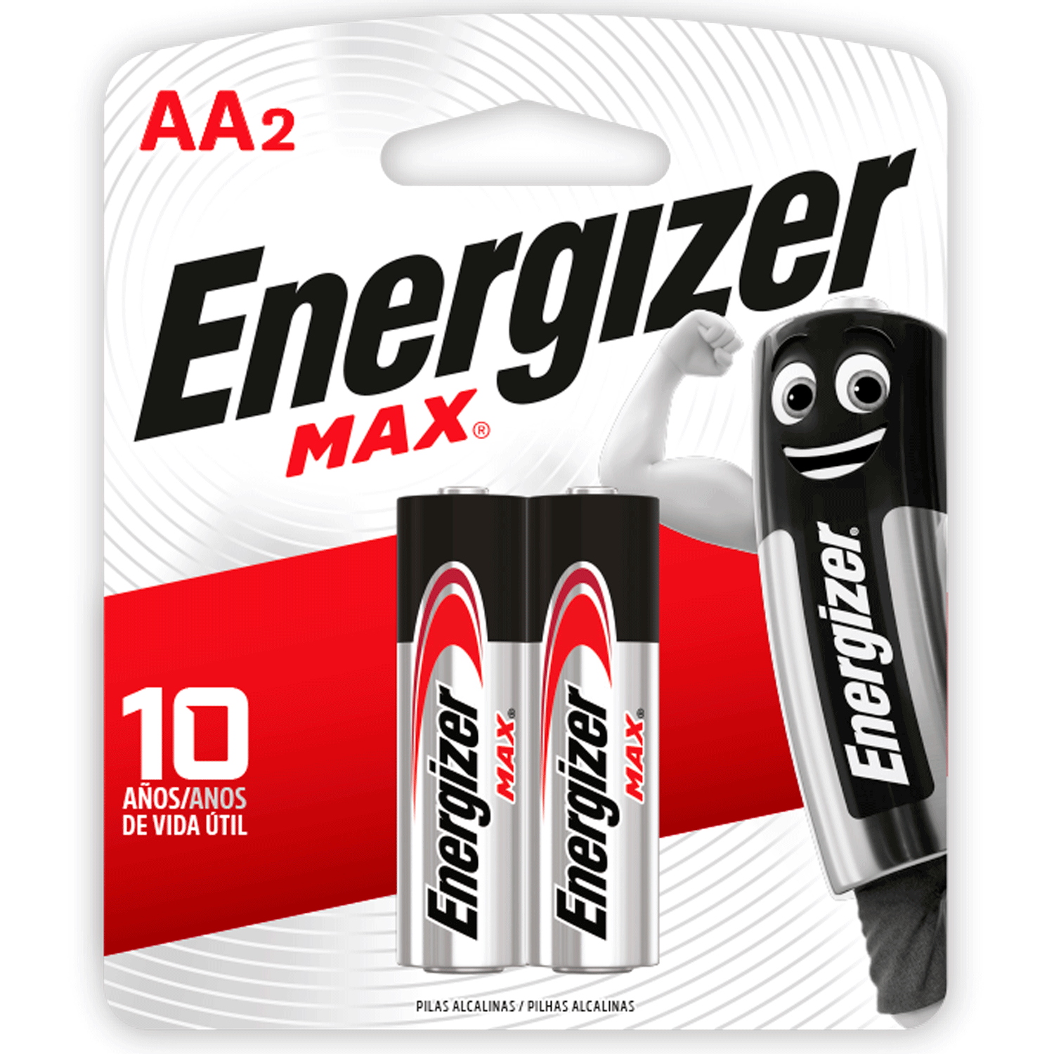 Pilas Alcalinas AA 2 un.