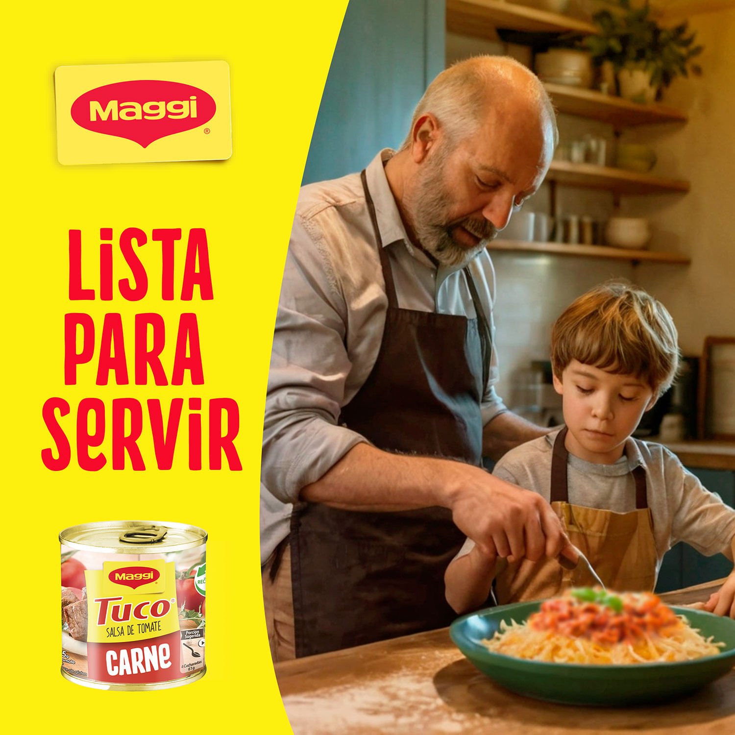 Salsa de Tomate Maggi Tuco con Carne 245 g - Image 2
