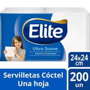 Servilleta Elite Cóctel 200 un.