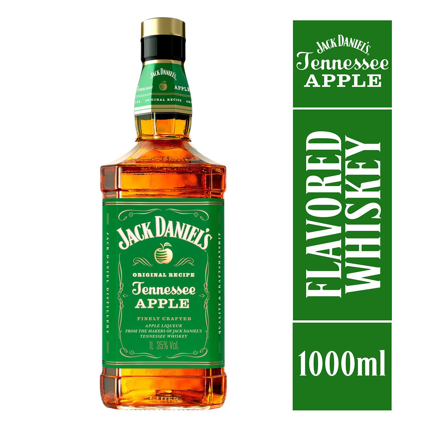 Whisky Jack Daniel's Apple 35° Botella 1 L - Image 3