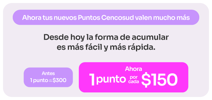 Acumula Puntos Cencosud