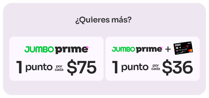 Suma puntos en todas tus compras